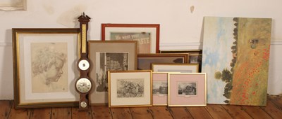 Lot 544 - A collection of pictures and prints, including...