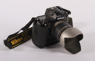 Lot 446 - A Nikon D1 digital SLR camera, s.n. 5014343,...