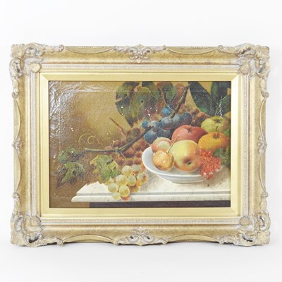 Lot 119 - English school, 20th century, still life of...