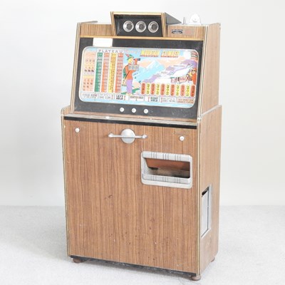 Lot 105 - A vintage Mountain Climber fruit machine