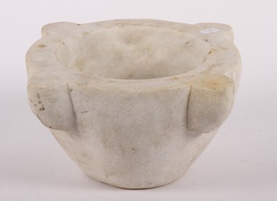 Lot 251 - A large stone mortar