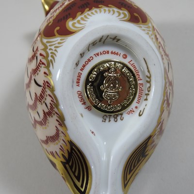 Lot 78 - A Royal Crown Derby limited edition paperweight