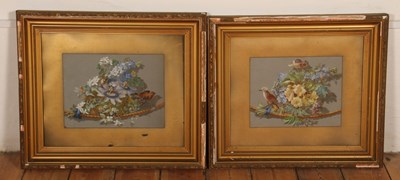 Lot 325 - English School, a pair of still lifes with...