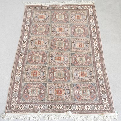 Lot 270 - A modern Turkish design rug, 223 x 147cm