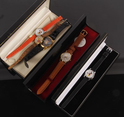 Lot 236 - Disney and Looney Tunes ladies wristwatches to...