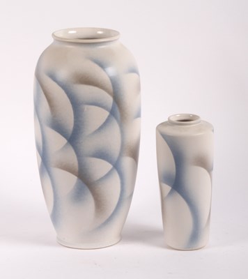 Lot 95 - A mid century West German Bay Keramik blue,...
