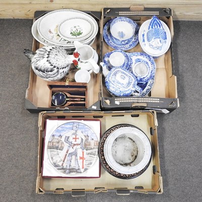 Lot 313 - A collection of china, to include Portmeirion...