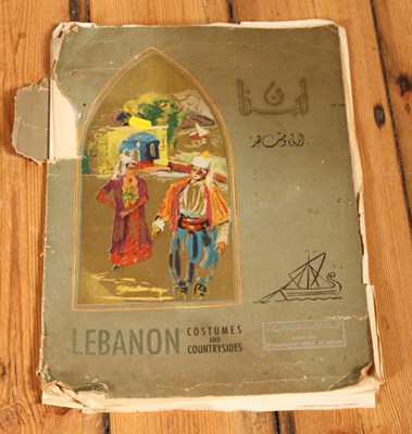 Lot 260 - Lebanon, Costumes and Countrysides, a book of...
