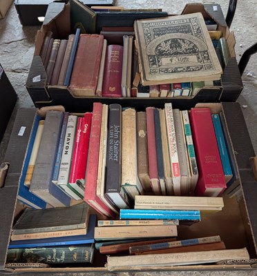 Lot 577 - A collection of books, mostly non-fiction,...