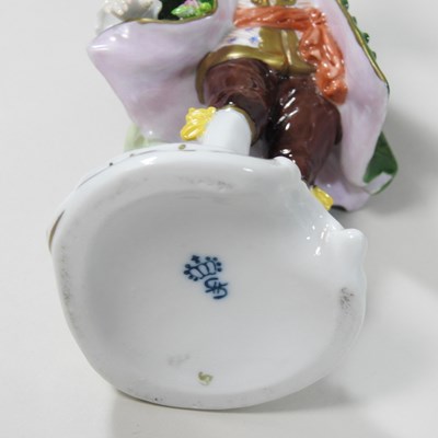 Lot 94 - A collection of four Rudolf Kammer porcelain figures