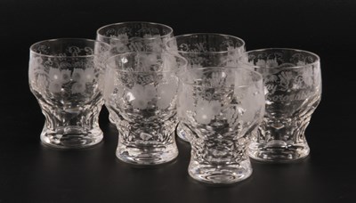 Lot 548 - A set of six John Walsh 1937 Coronation...