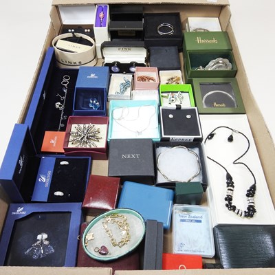 Lot 334 - A collection of costume jewellery, to include...