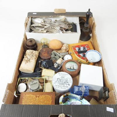 Lot 535 - A table bell, together with a collection of...
