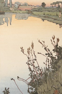 Lot 66 - Frank Morley Fletcher (1866-1949), Meadowsweet,...