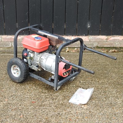 Lot 650 - A Clarks 230v petrol generator
