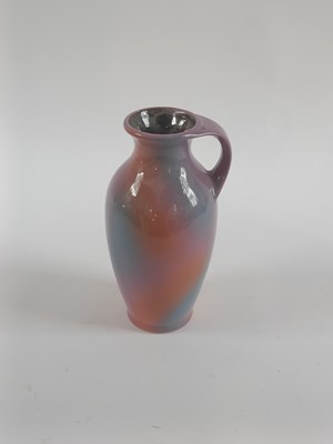 Lot 296 - A West German Bay Keramik pink and blue spray...