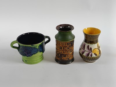 Lot 537 - A collection of West German glazed pottery...