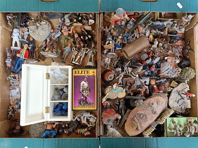 Lot 597a - A collection of various figures, mostly...