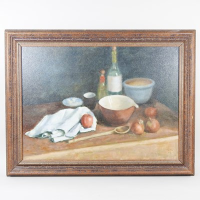 Lot 83 - Gerard Mansell CBE, 1921-2010, still life,...