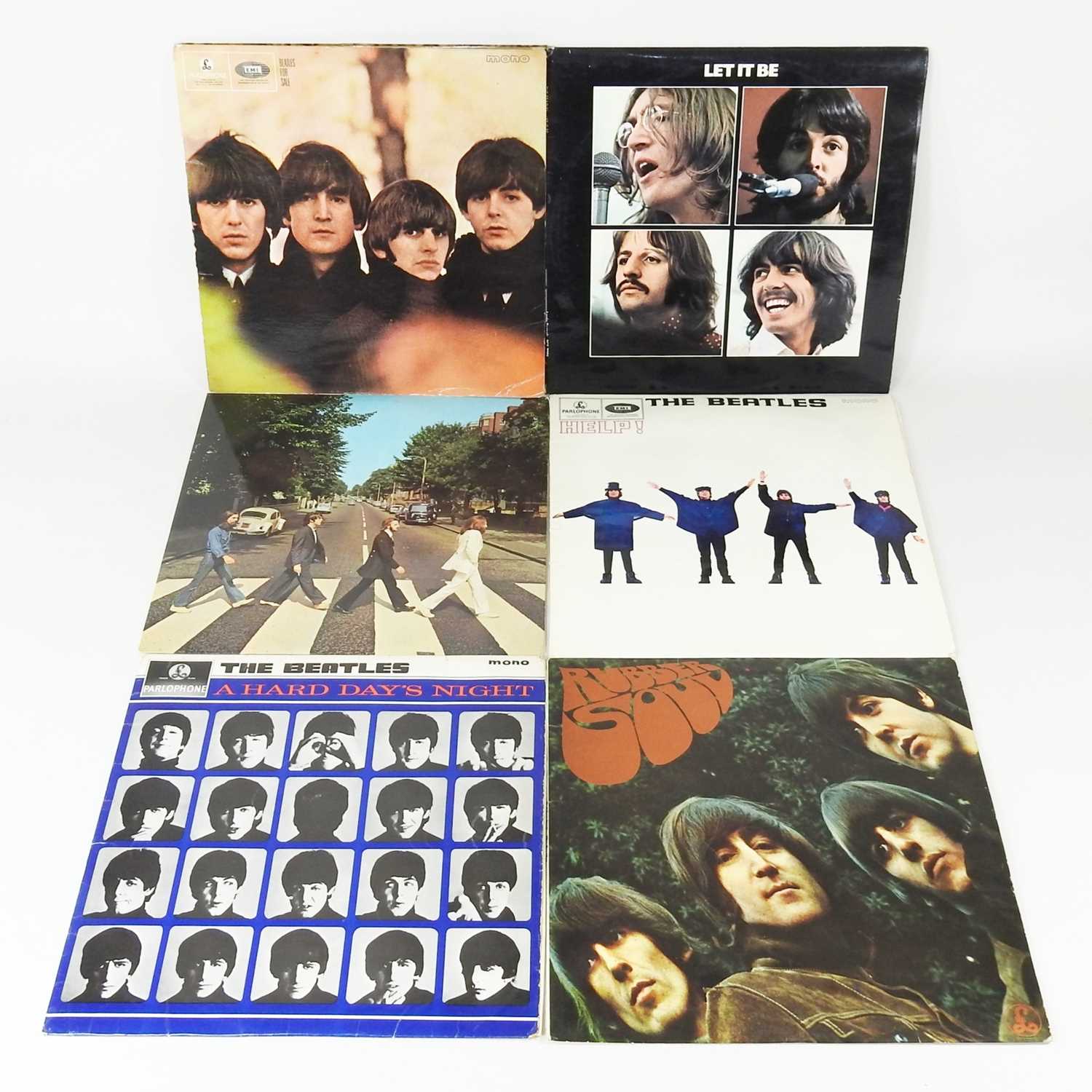 Lot 18 - A collection of Beatles vinyl records, Abbey...