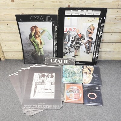 Lot 239 - A collection of auction catalogues, Ozalid...