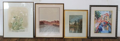 Lot 528 - Robert Barnes, b1947, Field and Meadow,...