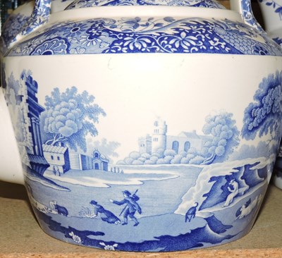 Lot 154 - A Spode Italian pattern ginger jar and cover