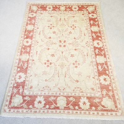 Lot 533 - A modern Kashan style rug, with foliate...