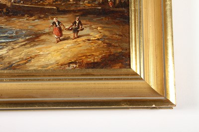 Lot 19 - Continental School, 19th century, coastal...