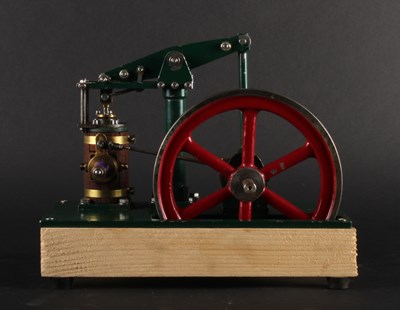 Lot 420 - A working model rotative beam engine