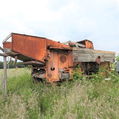 Lot 545 - Plus VAT - A Marshall and Son vintage threshing Drum