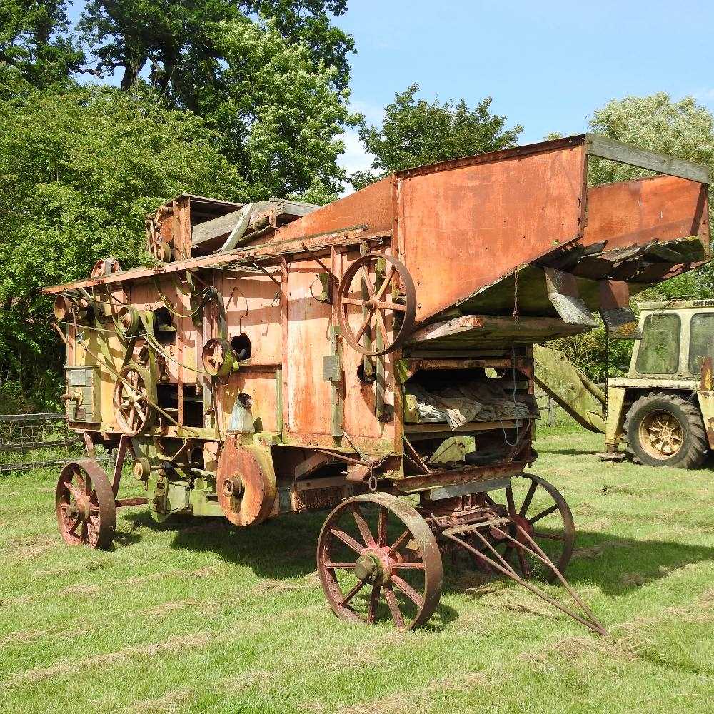 Lot 545 - Plus VAT - A Marshall and Son vintage threshing Drum