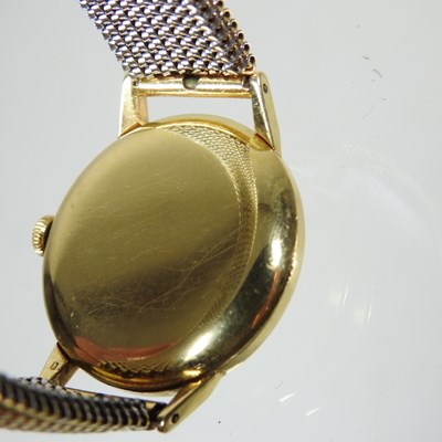 Lot 9 - A mid 20th century Movado 18 carat gold...
