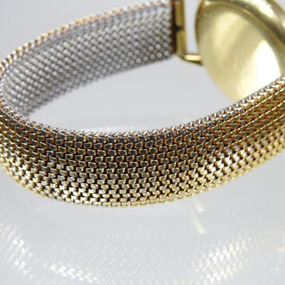 Lot 9 - A mid 20th century Movado 18 carat gold...