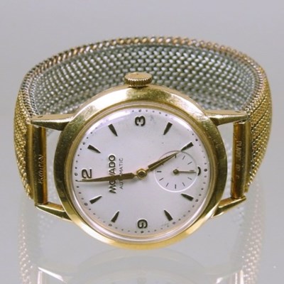 Lot 9 - A mid 20th century Movado 18 carat gold...