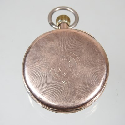 Lot 2 - A 19th century 9 carat gold cased open faced...