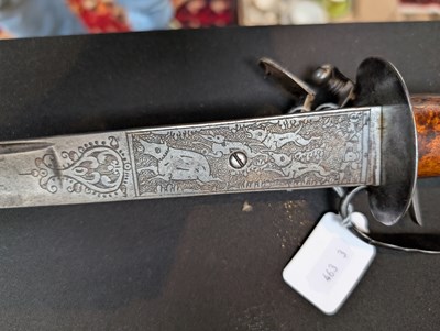 Lot 1 - An early 18th century German combined hunting...