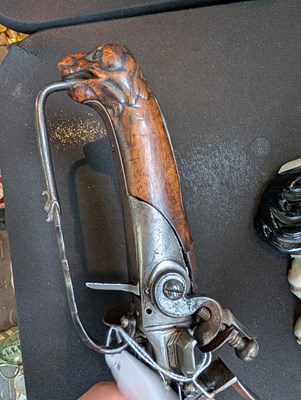 Lot 1 - An early 18th century German combined hunting...