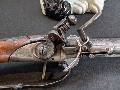 Lot 1 - An early 18th century German combined hunting...