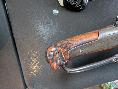 Lot 1 - An early 18th century German combined hunting...