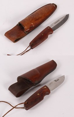 Lot 396 - A Swedish EKA hunting knife, inscribed Volvo...