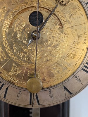 Lot 5 - A fine brass rack or gravity clock, 18th...