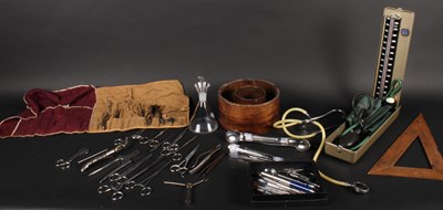 Lot 593 - A collection of medical equipment, including a...