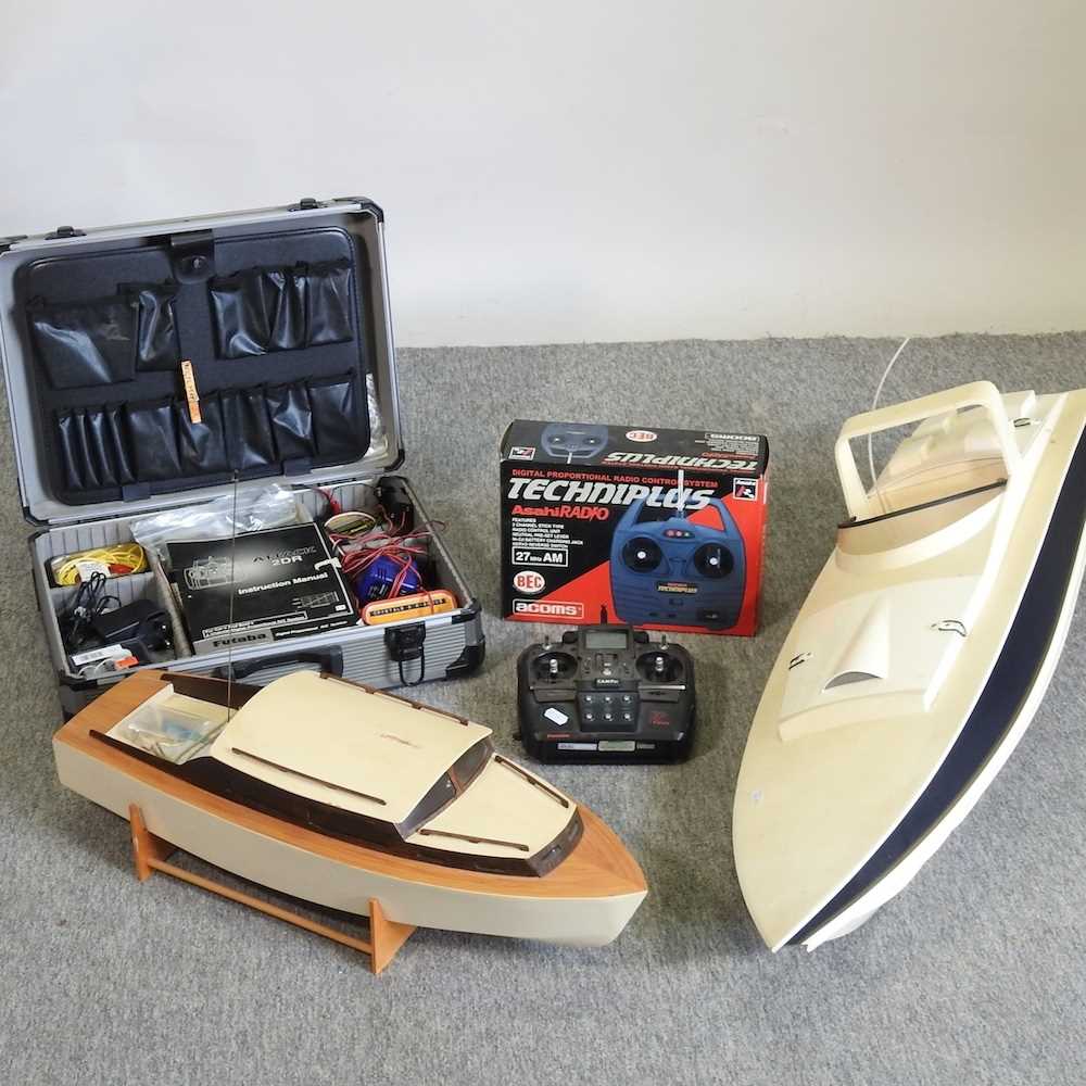 Lot 211 - A remote control model boat