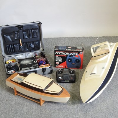 Lot 211 - A remote control model boat