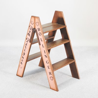 Lot 156 - A set of painted wooden champagne advertising...