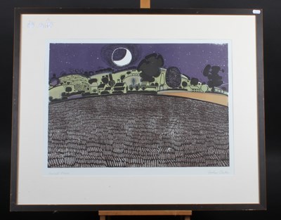 Lot 150 - Graham Clarke, b. 1941, Harvest Moon,...