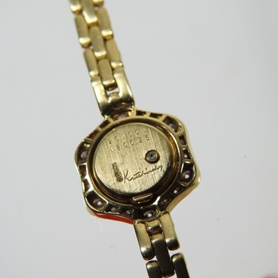 Lot 22 - A Kutchinsky 18 carat gold cased ladies...