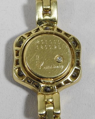 Lot 22 - A Kutchinsky 18 carat gold cased ladies...
