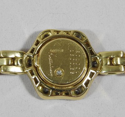 Lot 22 - A Kutchinsky 18 carat gold cased ladies...